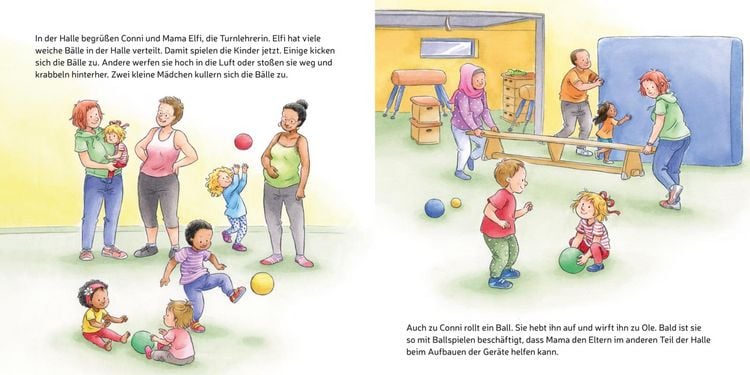 Produktbild: LESEMAUS 114: Conni geht zum Kinderturnen