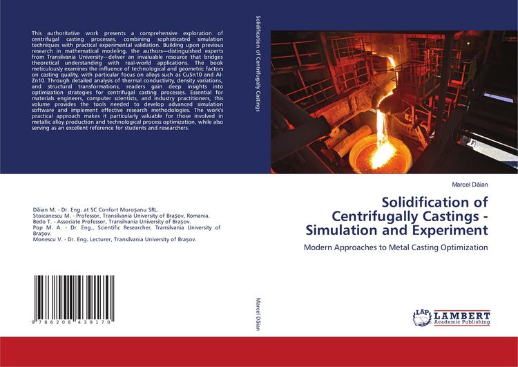 Produktbild: Solidification of Centrifugally Castings - Simulation and Experiment