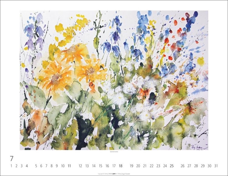 Produktbild: Zwischen Himmel und Erde Kalender 2027 - Aquarelle von Hans-J&uuml;rgen Gaudeck