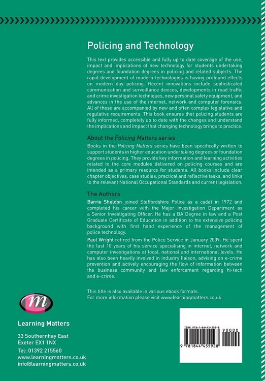 Produktbild: Policing and Technology