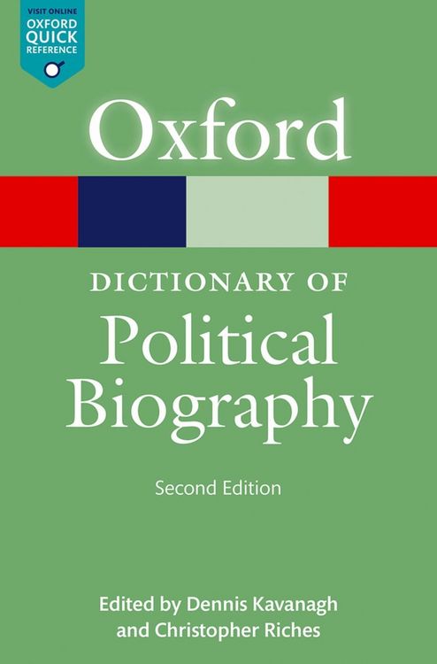Produktbild: A Dictionary of Political Biography
