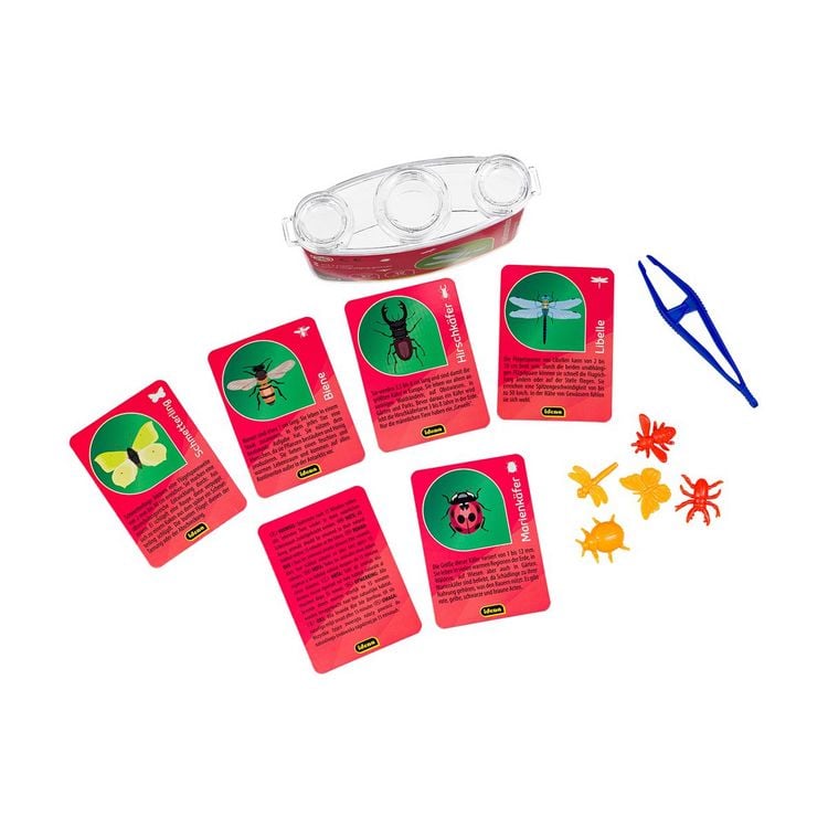 Produktbild: Idena Insekten Sammelbox mit 3 Lupen