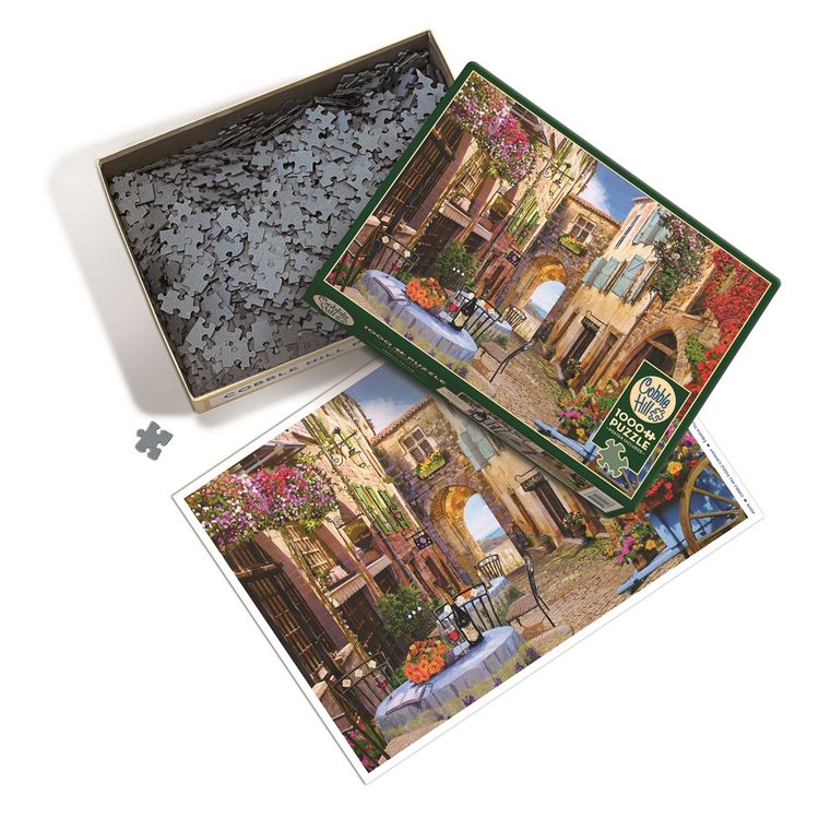 Produktbild: COBBLE HILL PUZZLES - Franz&ouml;sisches Dorf 1000 Teile