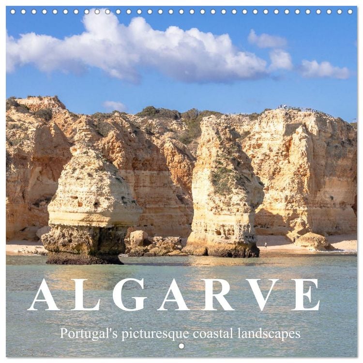 Produktbild: Algarve - Portugal's picturesque coastal landscapes (Wall Calendar 2026 12 &times; 12 Inch) CALVENDO 12 Month Wall Calendar