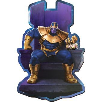 Produktbild: Holz Puzzle 160 Marvel Avengers - Thanos auf dem Thron