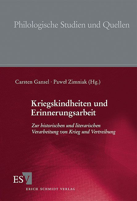 Produktbild: Kriegskindheiten und Erinnerungsarbeit