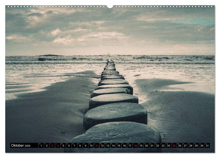 Produktbild: Mein Jahr auf Norderney (Wandkalender 2026 DIN A2 quer), CALVENDO Monatskalender