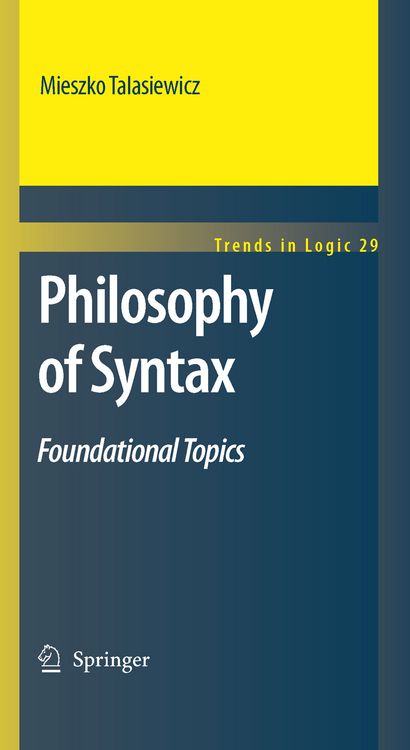Produktbild: Philosophy of Syntax