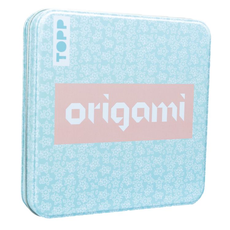 Produktbild: Origami Faltblätter mit Designdose (Floral)