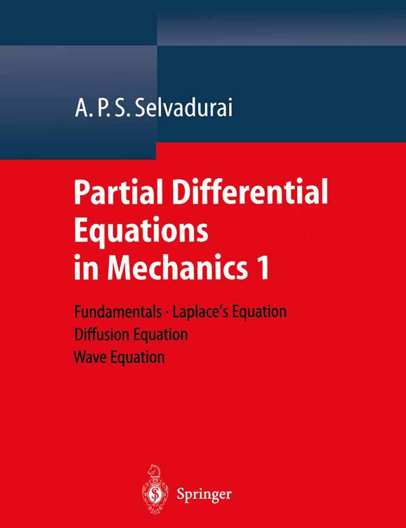 Produktbild: Partial Differential Equations in Mechanics 1