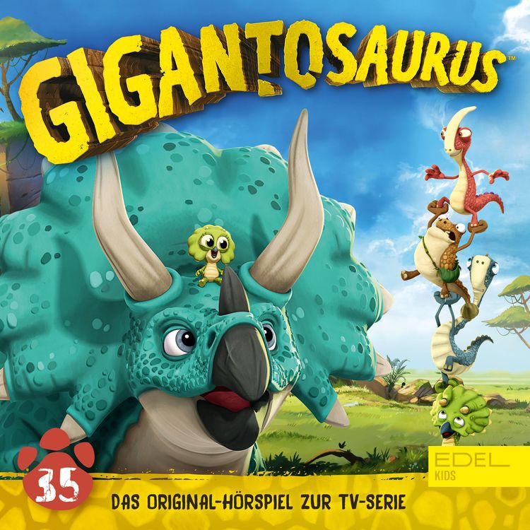 Produktbild: Folge 35: Bl&ouml;del-D&ouml;del-Saurus (Das Original-H&ouml;rspiel zur TV-Serie)