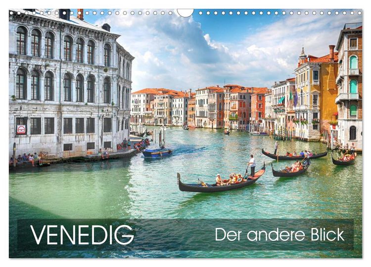 Produktbild: Venedig - Der andere Blick (Wandkalender 2026 DIN A3 quer), CALVENDO Monatskalender