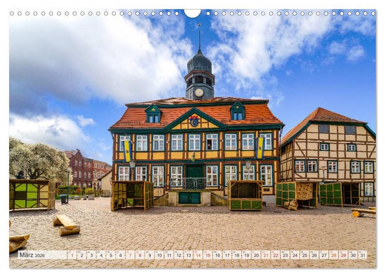 Produktbild: Grabow Impressionen (Wandkalender 2026 DIN A3 quer), CALVENDO Monatskalender