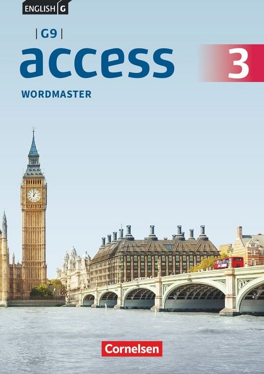 Produktbild: English G Access - G9 - Band 3: 7. Schuljahr - Wordmaster mit Lösungen