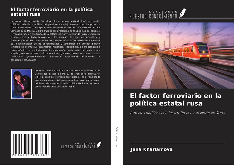 Produktbild: El factor ferroviario en la pol&iacute;tica estatal rusa