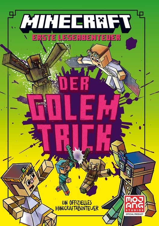 Produktbild: Minecraft Erste Leseabenteuer. Der Golem-Trick