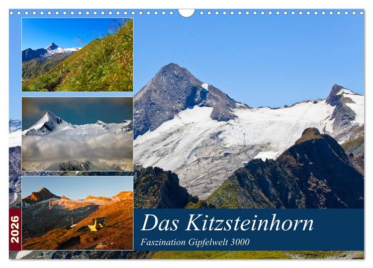 Produktbild: Das Kitzsteinhorn (Wandkalender 2026 DIN A3 quer), CALVENDO Monatskalender