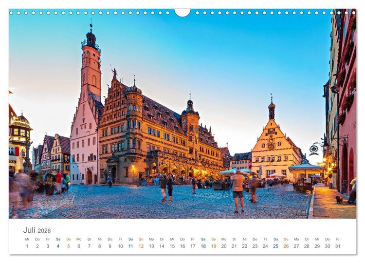 Produktbild: Mittelfranken - wo Lebensfreude Tradition hat (Wandkalender 2026 DIN A3 quer), CALVENDO Monatskalender