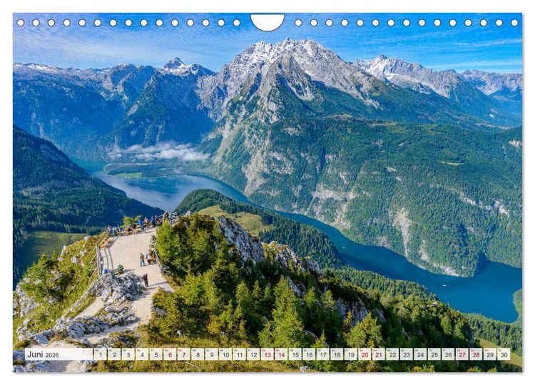 Produktbild: Mein Berchtesgadener Land - Wundersch&ouml;n zu jeder Jahreszeit (Wandkalender 2026 DIN A4 quer), CALVENDO Monatskalender
