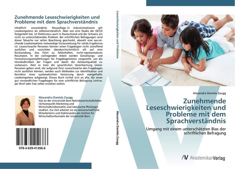Produktbild: Zunehmende Leseschwierigkeiten und Probleme mit dem Sprachverst&auml;ndnis