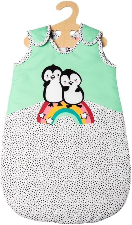 Produktbild: Puppen-Schlafsack Pinguin, 28-35 cm