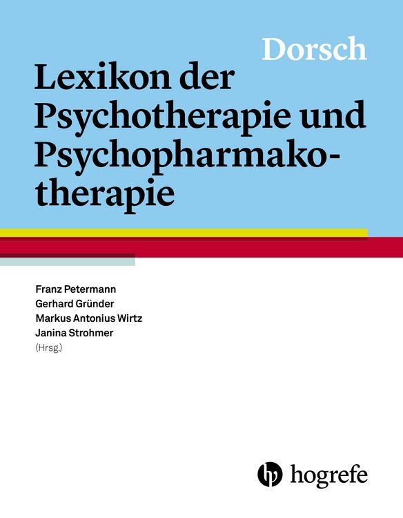 Produktbild: Dorsch - Lexikon der Psychotherapie und Psychopharmakotherapie