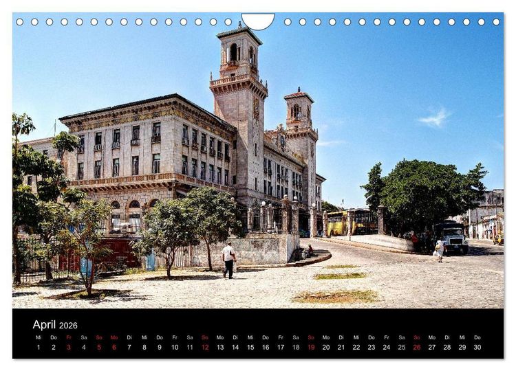 Produktbild: Havanna - Ansichten einer bemerkenswerten Stadt (Wandkalender 2026 DIN A4 quer), CALVENDO Monatskalender