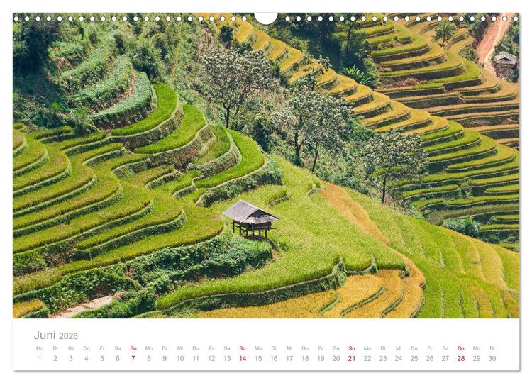 Produktbild: Vietnam - Der Norden (Wandkalender 2026 DIN A3 quer), CALVENDO Monatskalender