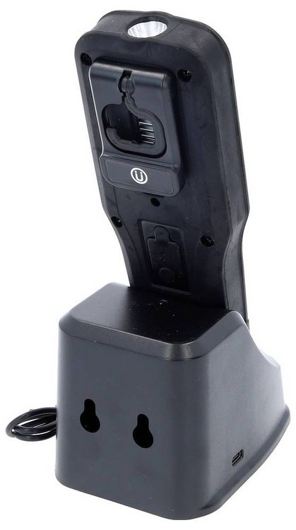 Produktbild: KS Tools 150.4490 Mobile Werkstatt-Handlampe, knickbar, 550 Lumen 2021 Energieeffizienzklasse n.rel