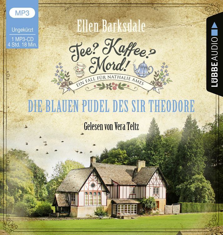 Bild vom Artikel Tee? Kaffee? Mord! - Die blauen Pudel des Sir Theodore vom Autor Ellen Barksdale
