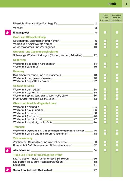 Produktbild: Sicher ins Gymnasium Rechtschreibung 4. Klasse