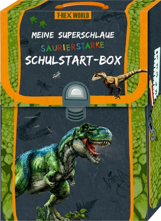Produktbild: Meine superschlaue saurierst. Schulstart-Box - T-Rex World