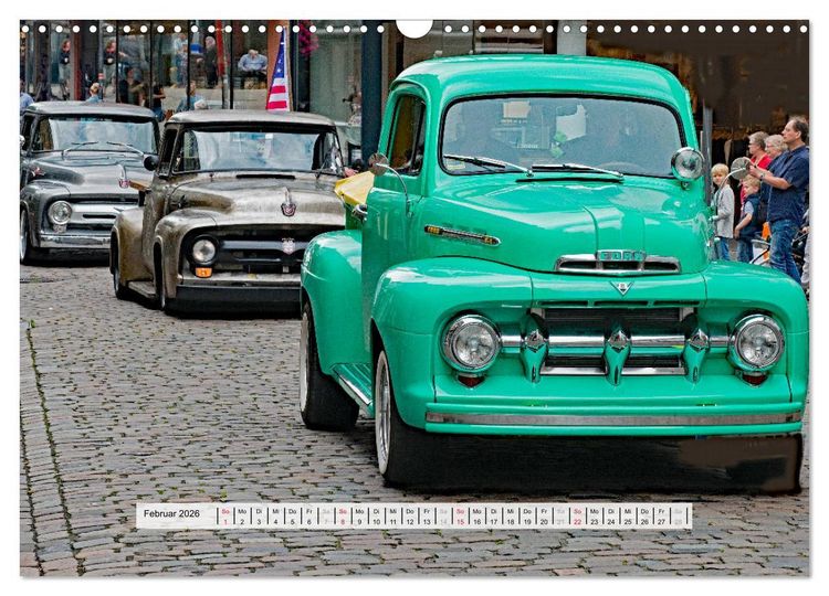Produktbild: FORD F 1 - F 100 (Wandkalender 2026 DIN A3 quer), CALVENDO Monatskalender