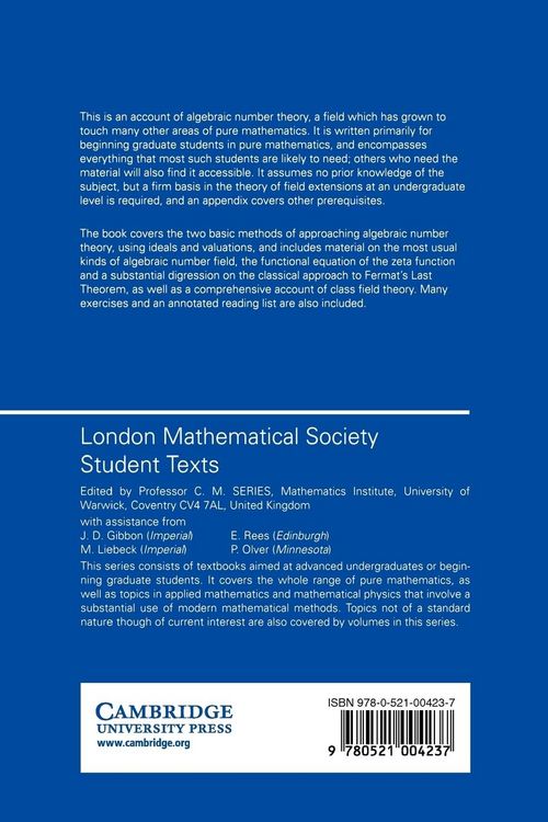 Produktbild: A Brief Guide to Algebraic Number Theory