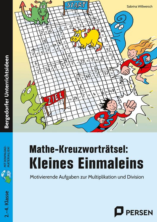 Produktbild: Mathe-Kreuzwortr&auml;tsel: Kleines Einmaleins