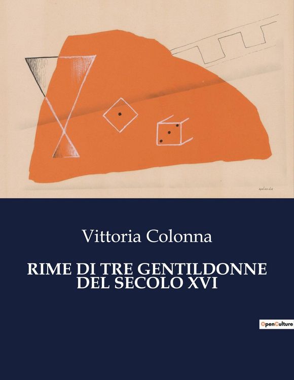 Produktbild: Rime Di Tre Gentildonne Del Secolo Xvi