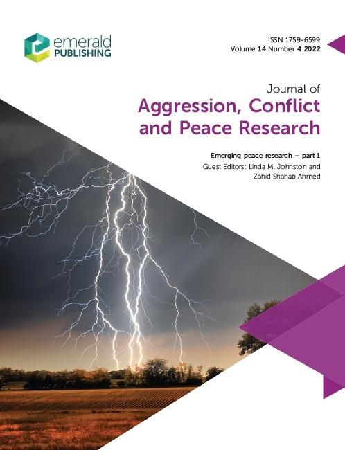 Produktbild: Emerging peace research - Part 1