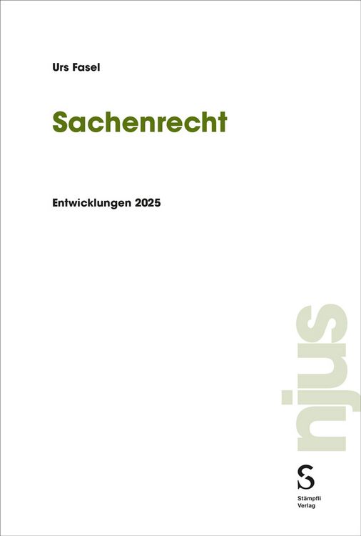 Produktbild: Sachenrecht
