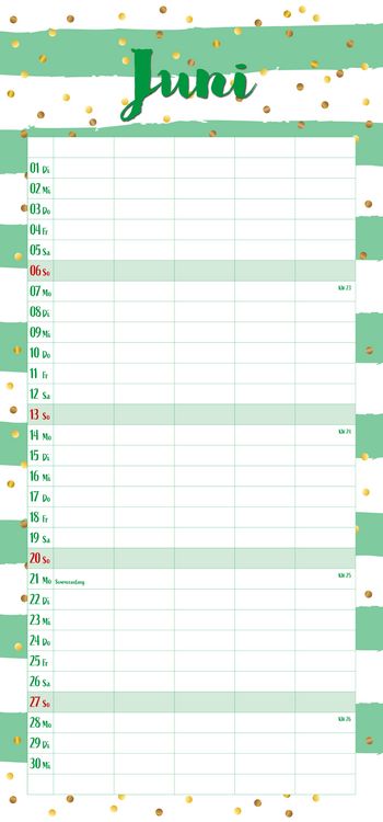 Produktbild: Familienplaner mit Tasche 2027