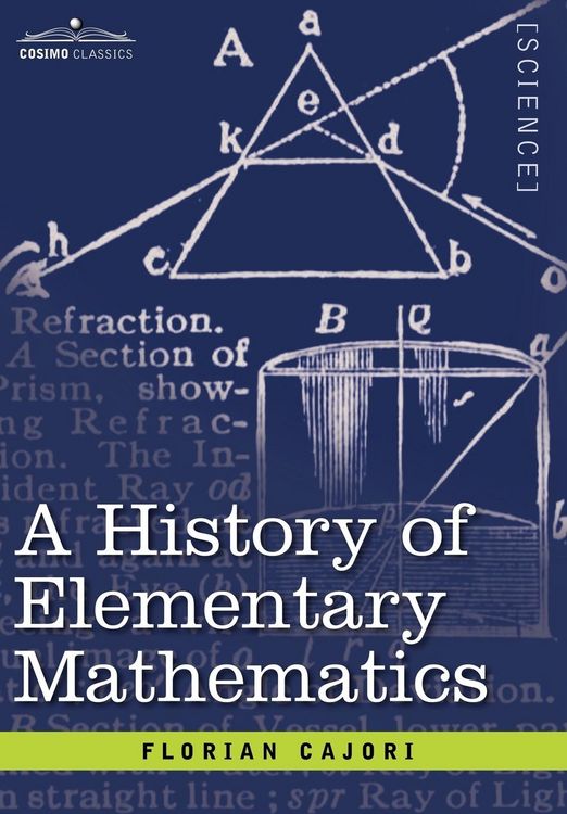 Produktbild: A History of Elementary Mathematics