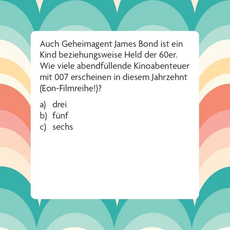 Produktbild: Das 60er Quiz