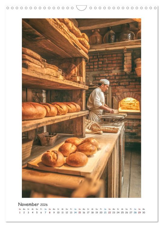 Produktbild: Guten Morgen, B&auml;ckerei (Wandkalender 2026 DIN A3 hoch), CALVENDO Monatskalender