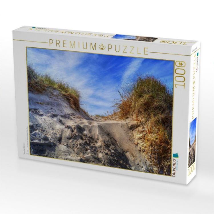 Produktbild: CALVENDO Puzzle Nordsee-D&uuml;nen | 1000 Teile Lege-Gr&ouml;&szlig;e 64x48cm Foto-Puzzle f&uuml;r gl&uuml;ckliche Stunden