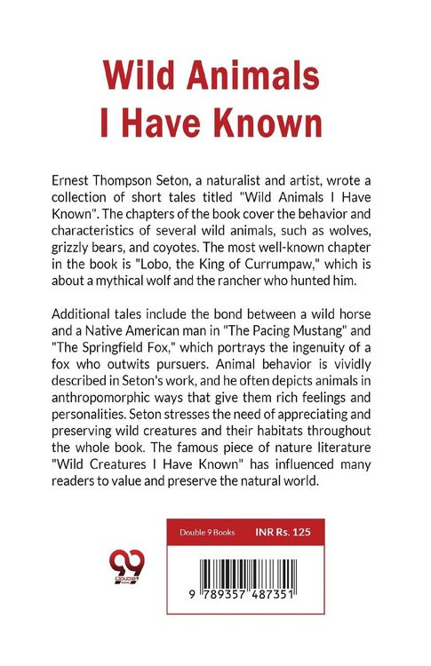 Produktbild: Wild Animals I Have Known