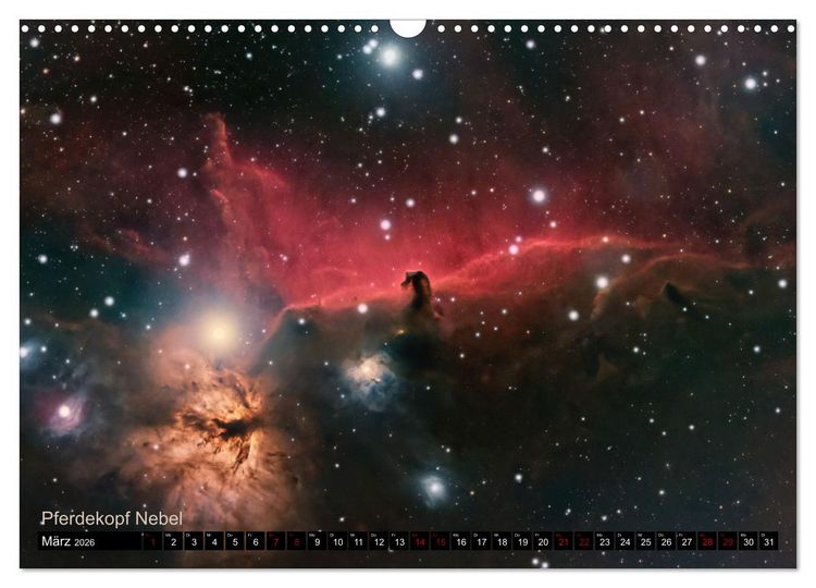 Produktbild: Deep Sky Kalender (Wandkalender 2026 DIN A3 quer), CALVENDO Monatskalender