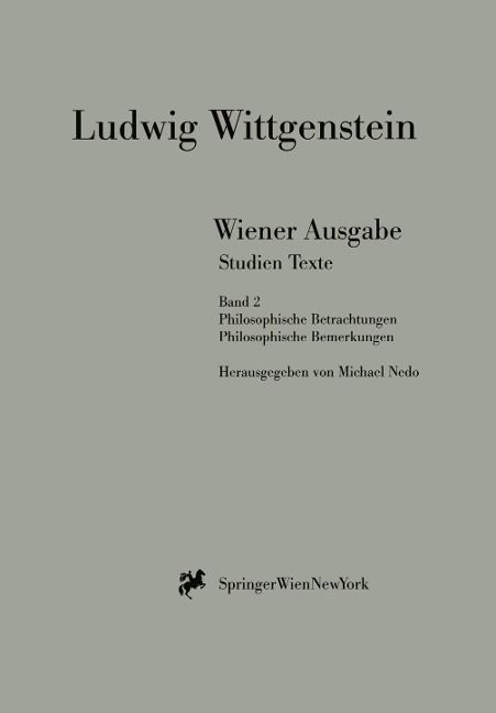 Produktbild: Wiener Ausgabe Studien Texte