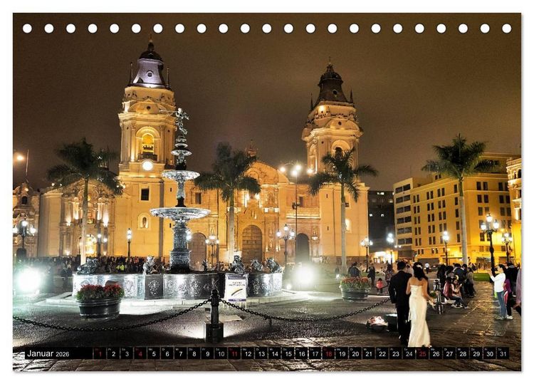 Produktbild: Peru - Bolivien. Eine s&uuml;damerikanische Zwei-L&auml;nder-Reise (Tischkalender 2026 DIN A5 quer), CALVENDO Monatskalender