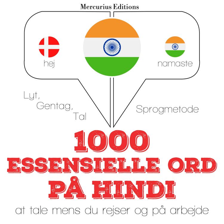 Produktbild: 1000 essentielle ord p&aring; hindi