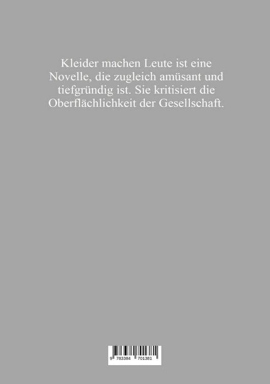 Produktbild: Kleider machen Leute