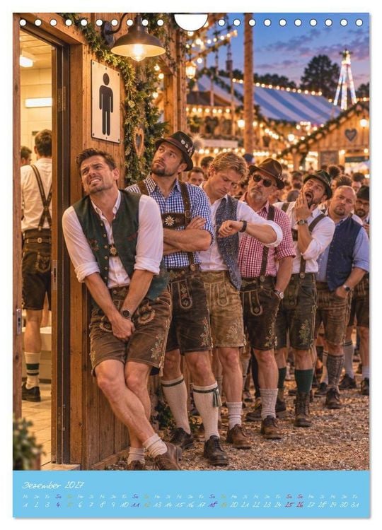 Produktbild: M&uuml;nchner Festzauber - Bayerische Lebensfreude in 12 besonderen Momenten (Wandkalender 2027 DIN A4 hoch), CALVENDO Monatskalender